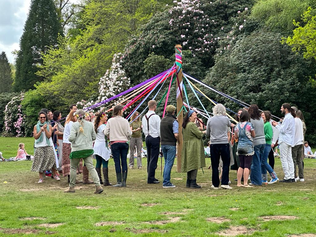 mayday festival parents dancing