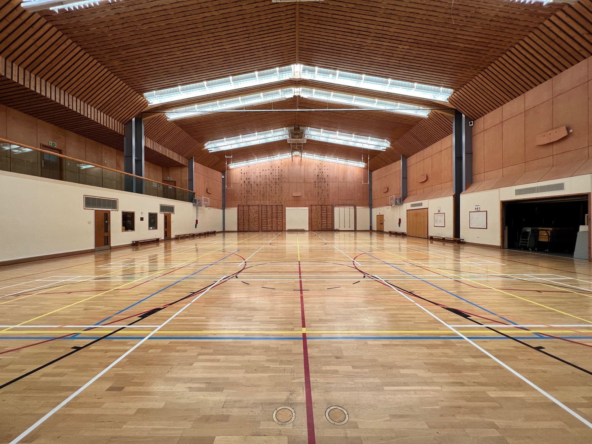 School gym The gym