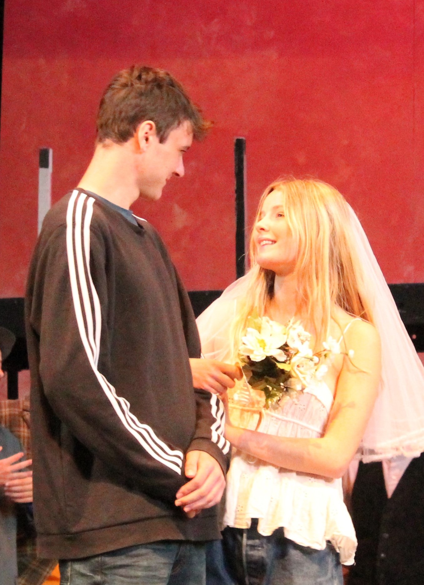 Dress rehearsal Upper School Musical Guys and Doll Jr